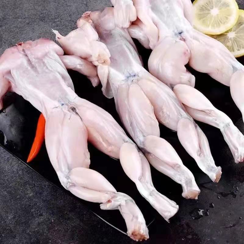 5斤新鲜牛蛙鲜活冷冻田鸡肉烧烤食材特去皮大牛蛙串商用批发包邮