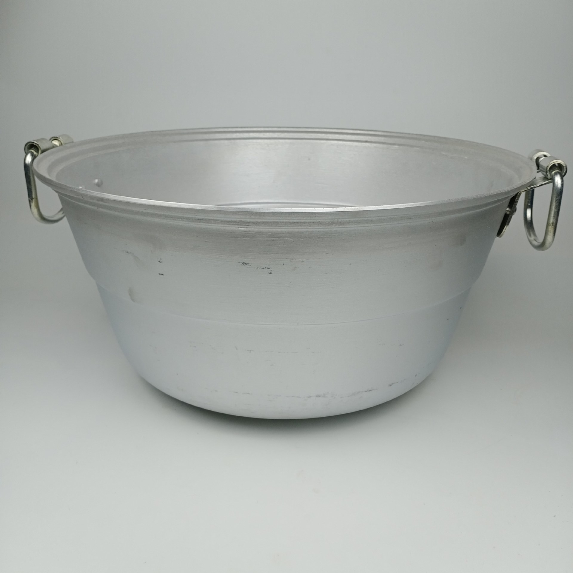 传统铝锅大号卤肉专用锅商用汤锅老式加厚铝蒸锅生铝锅胡辣汤锅