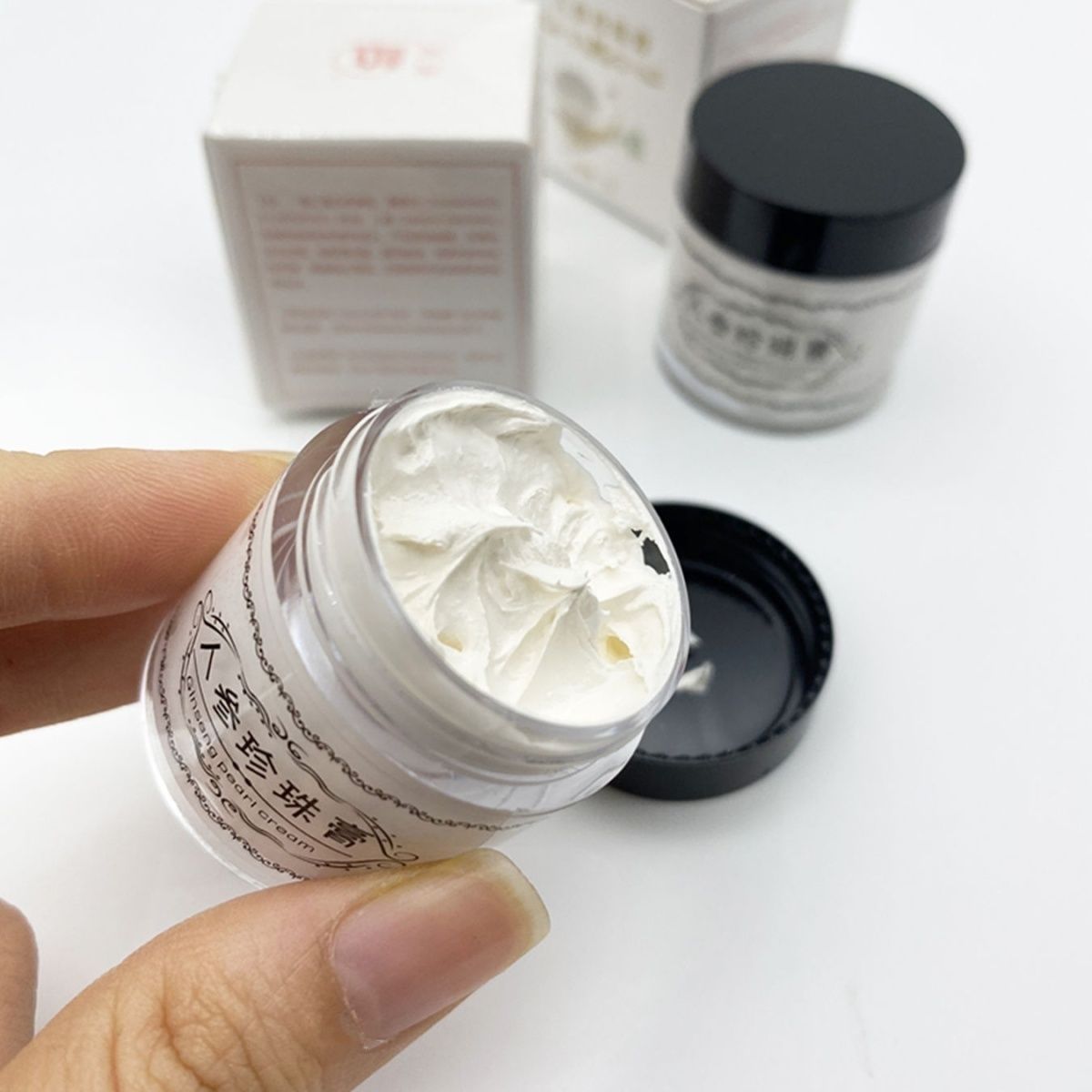 南澳素颜珍珠膏正品祛豆祛豆印镁1柏去办去粉刺黑头收缩毛孔面霜