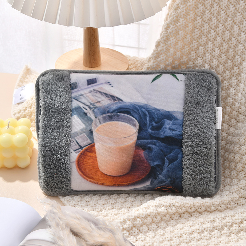 Cross-Border Hot Water Bag Water Injection Charging Explosion-Proof Hot-Water Bag Warm Belly Electric Warmer Winter Hand Warmer Factory Wholesale