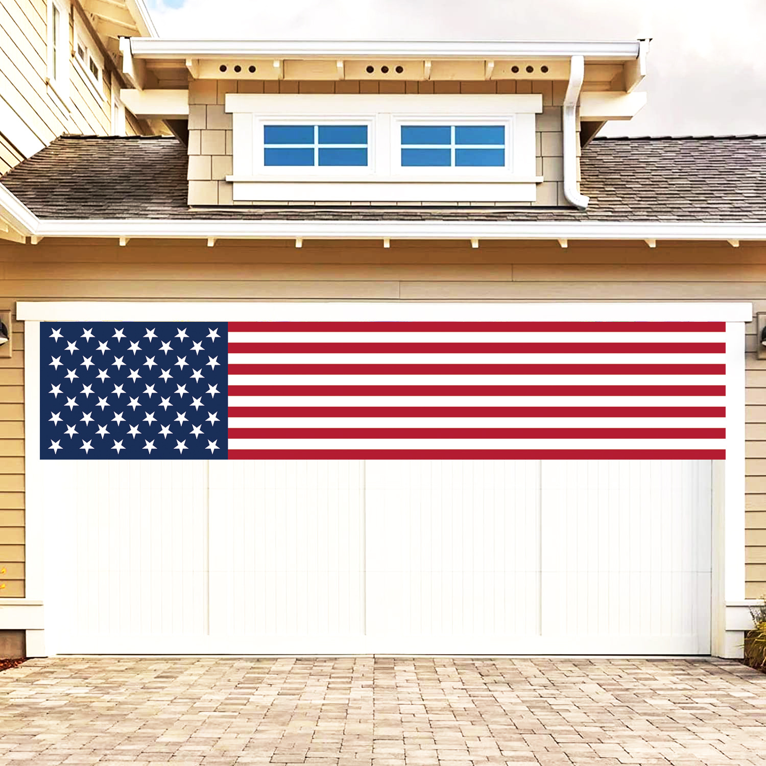 Independence Day Party Decoration Supplies American Flag Garden Banner Banner Indoor Outdoor Yard Flag Banner Decoration