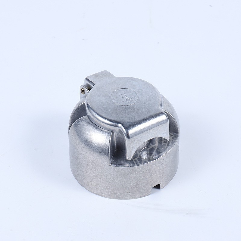 7芯12v铝制拖车连接器 房车拖车转接头 欧型车拖车插头 xf1002d