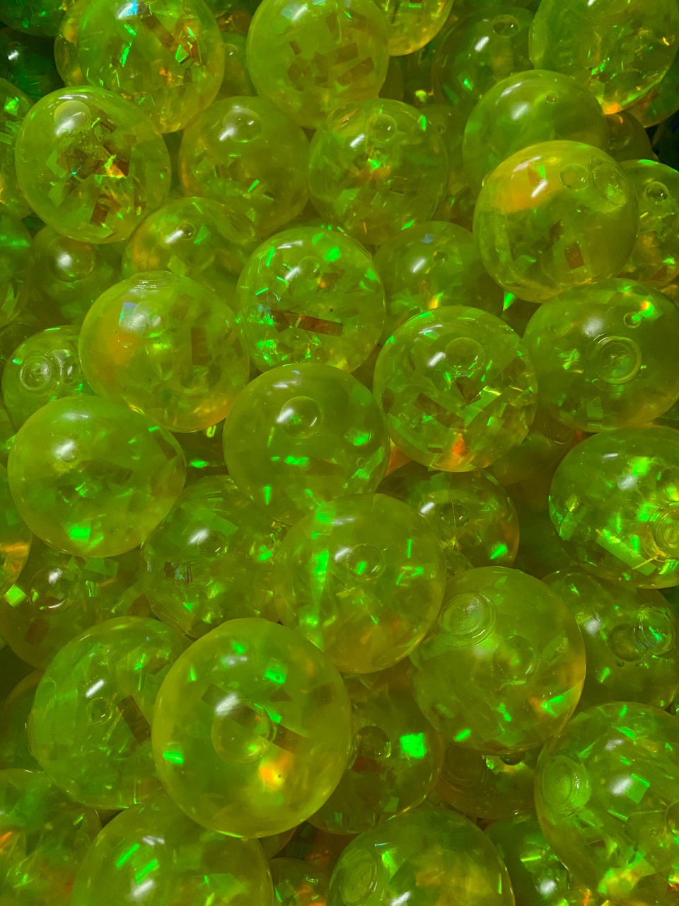 减压捏捏乐 彩条水球 彩色幻彩球 tpr透明球 环保材料