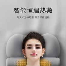 护颈枕助睡眠枕头成人颈椎病家用睡觉热敷枕芯棉艾草加热舒适