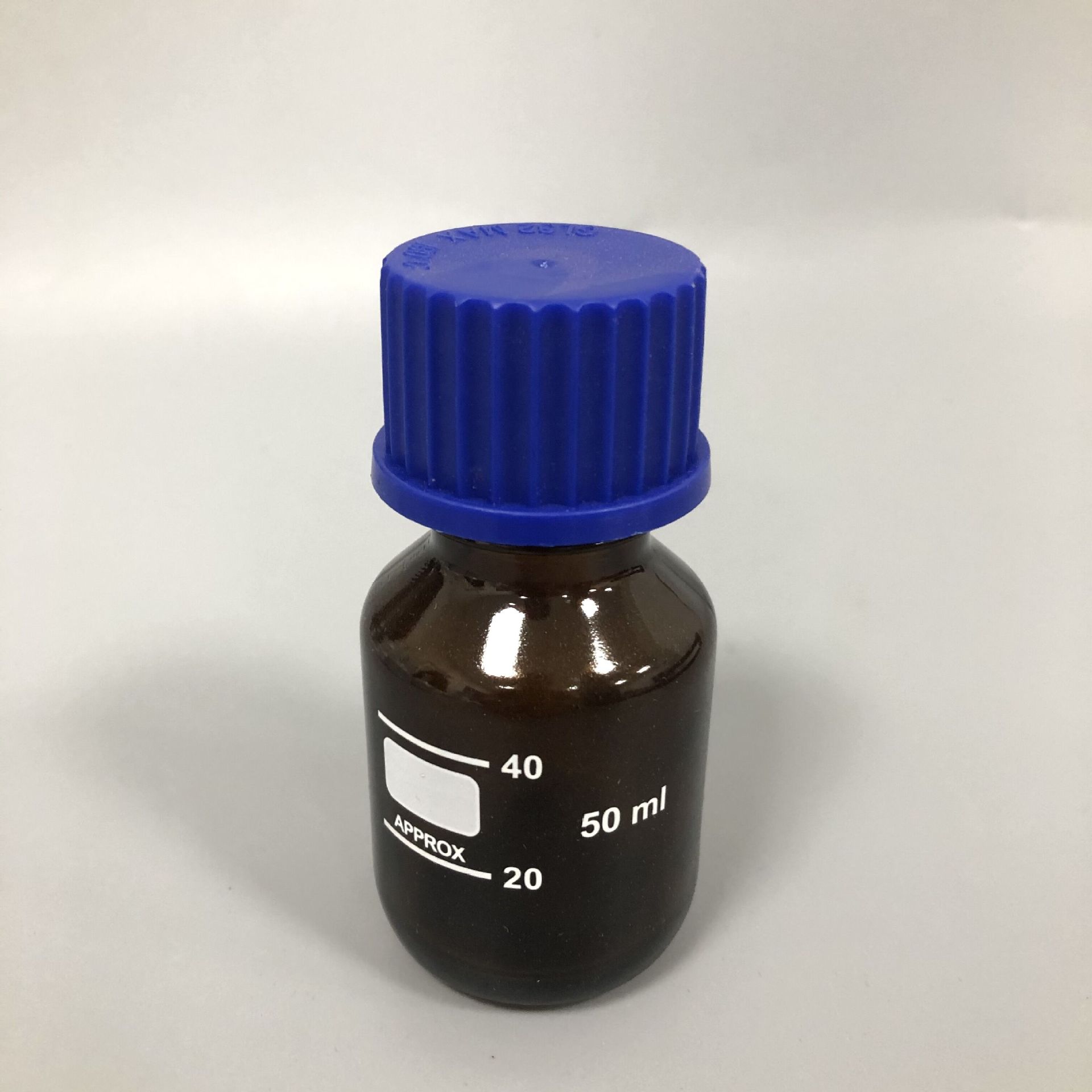 玻璃棕色透明蓝盖丝口试剂瓶高硼硅蓝盖瓶50/100/250/500/1000ml