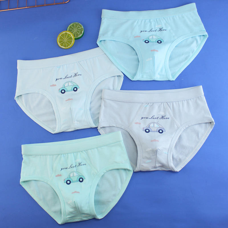 儿童内裤男童三角内裤男孩莫代尔棉小学生中大童青少年内裤