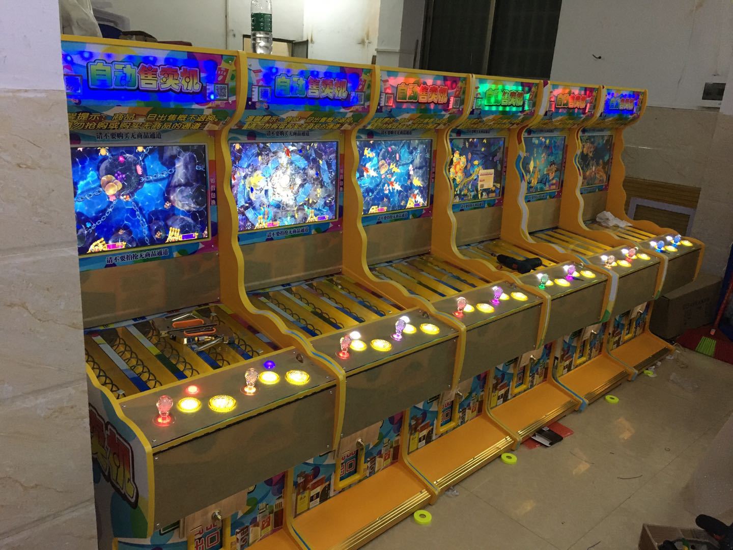 新款2021娱乐水果森林游戏机投币台式老虎电源主板配件维修主机