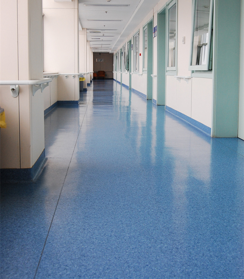 lg地板革 耐磨pvc地胶 学校展厅塑胶地板 净化室实验室胶地板