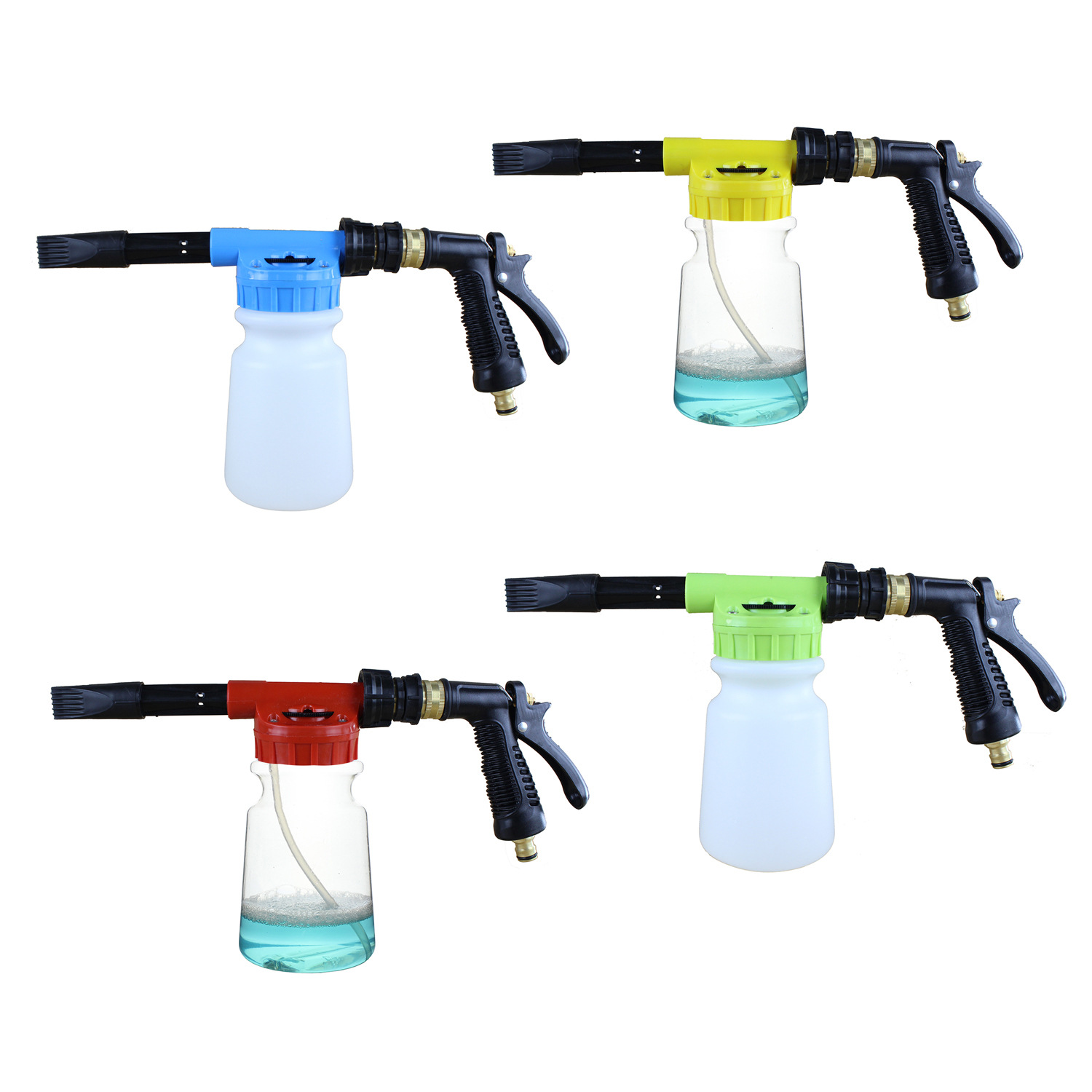 厂家可调节泡沫水枪低压二合一家用可拆卸洗车喷壶