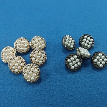 5个装abs电镀纽扣金色枪黑色1.7cm外套风衣装饰纽扣-阿里巴巴