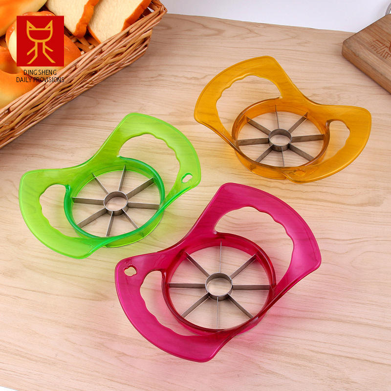 加厚不锈钢苹果刀工具去核分果器水晶苹果切片器切果器水果分割器