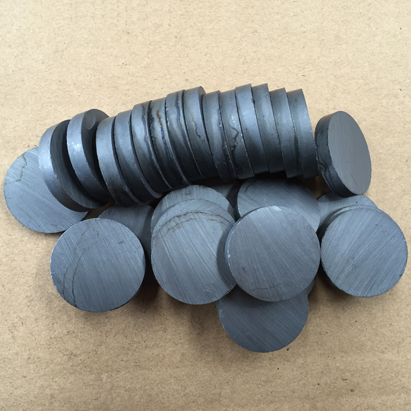 厂家供应吸铁石304铁氧体圆饼圆形磁铁普磁圆片