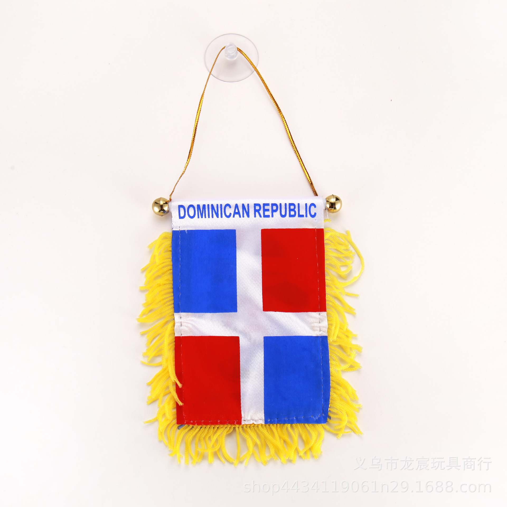 Factory Direct Supply Bahama Car Small Hanging Flag Flag Mini Small Brocade Flag Double-Sided Tassel Sucker Fringe Flag