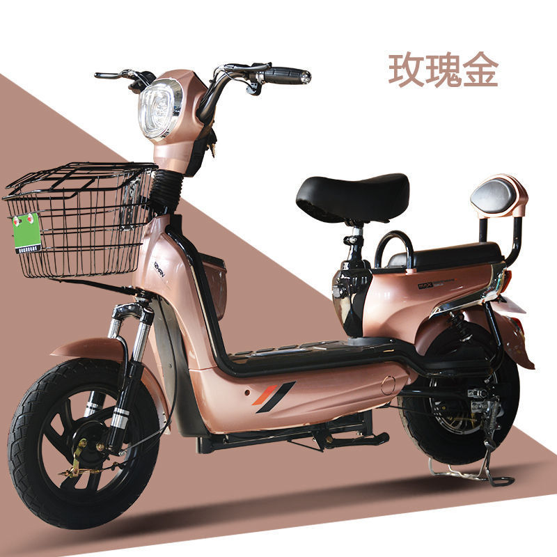 Yihong Electric Car Adult Electric Bicycle 48V Battery Car Men and Women Electric Scooter Factory Wholesale