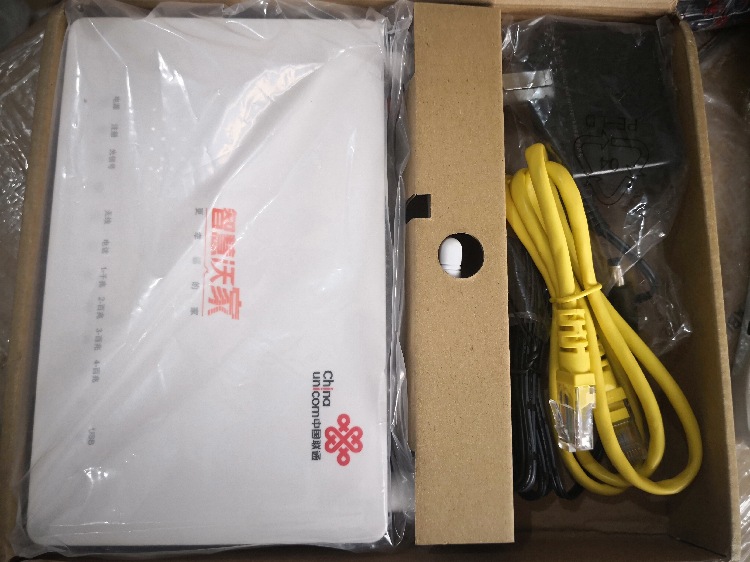 联通版中兴f677千兆无线wifi网关广东光纤猫 河南 陕西 黑龙江hgu