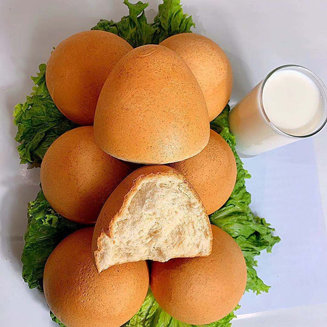 手工奶香俄式烤馒头速食早餐牛奶味面包老面馒头