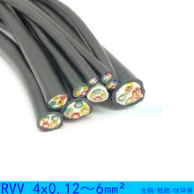 太丰 RVV 4*0.12-35 设备连接电源线无氧铜丝导体阻燃环保PVC国标