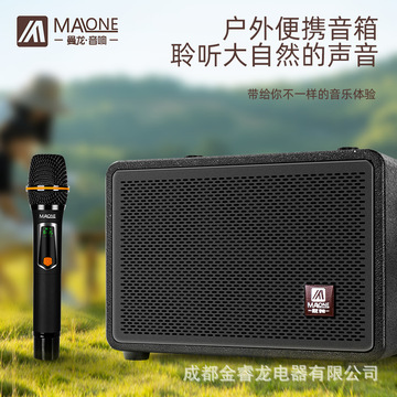 成都曼龙音响gt003户外广场舞电瓶音箱蓝牙插卡便携式移动背包