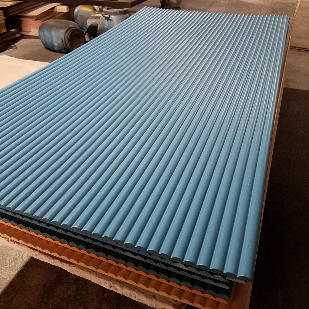 上色性好波浪板