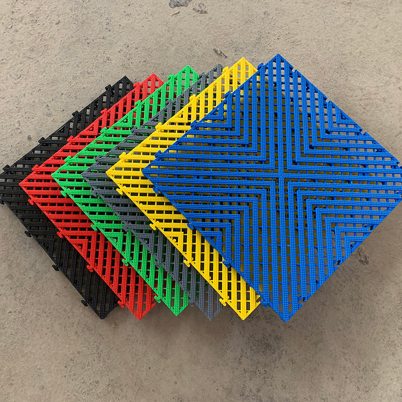 洗车房拼接格栅排水板塑料免挖槽网格排阳台垫板窗台网格板厂家