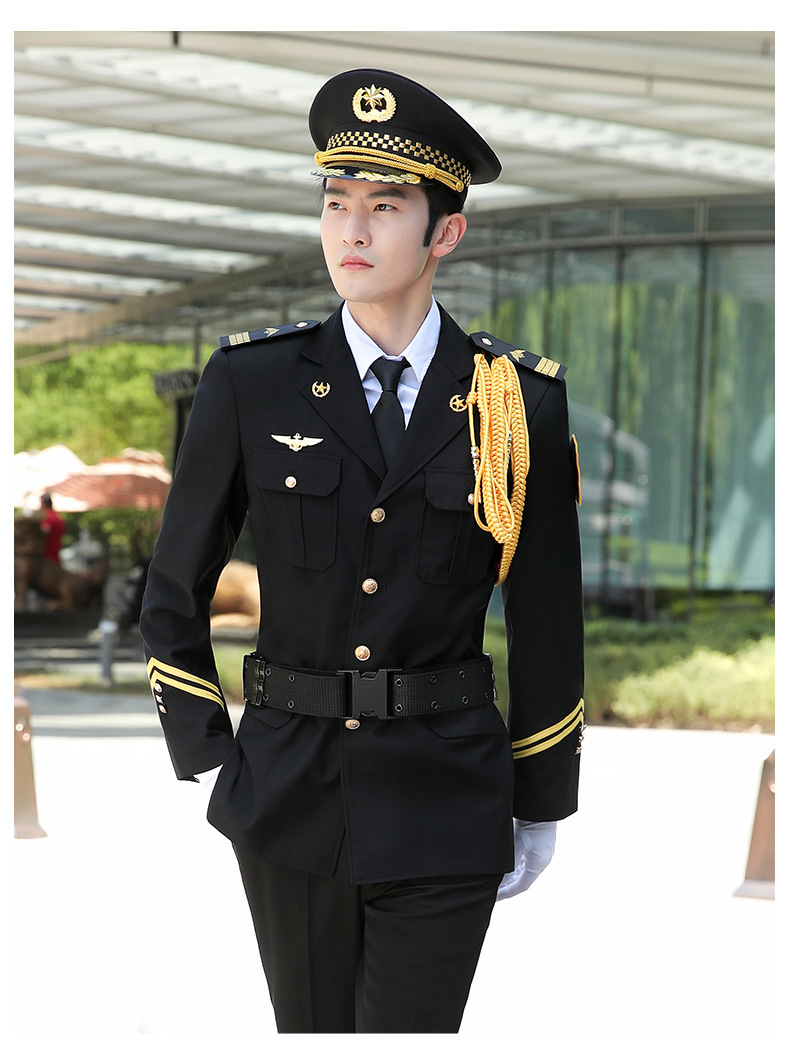 职业装酒店安保服物业小区保安工作服物业高档形象岗礼宾服男套装