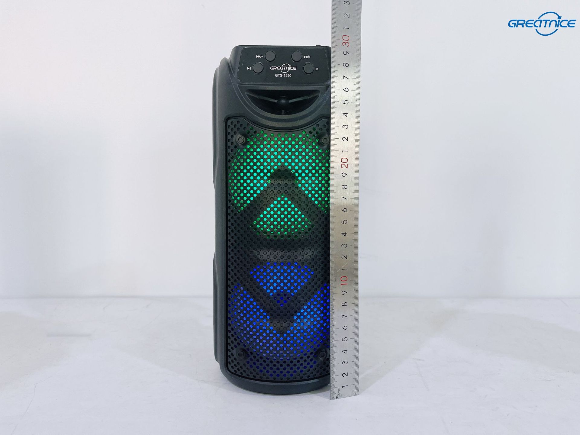 GTS-1550 Double 4-Inch Outdoor Portable Bluetooth Speaker