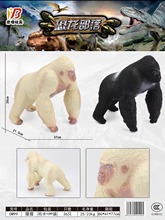 工厂直销搪胶动物金刚猩猩模型软胶动物模型男孩生日赠品玩具