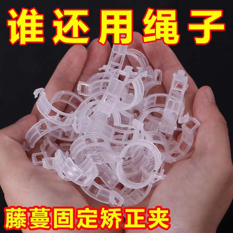 扶蔓固定夹绑蔓夹固定卡扣葡萄藤固定扣藤蔓绿植大棚秧苗固定夹子