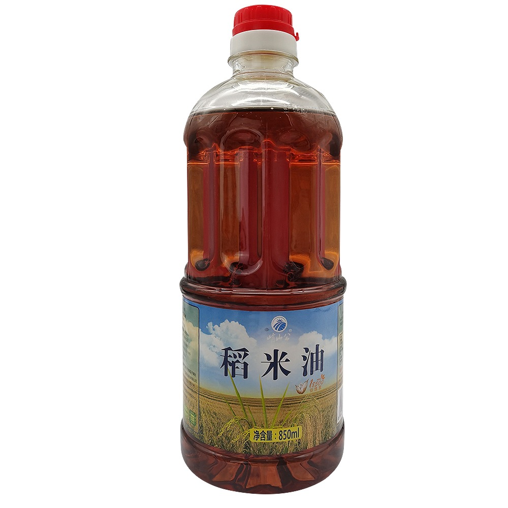 峭山公稻米油850ml桶装 家庭装亚麻籽山茶橄榄油餐饮超市批发