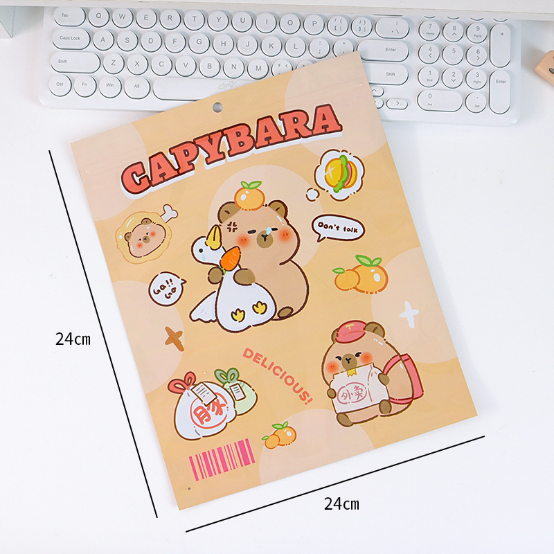 卡皮巴拉盲袋空袋可爱水豚礼物包装袋学生六一儿童小奖品礼包袋 图片