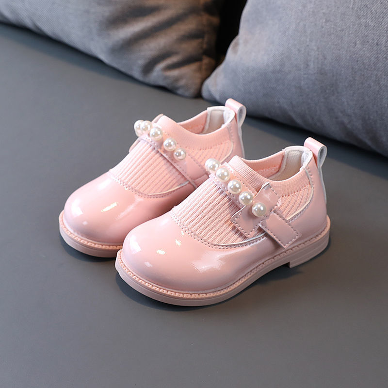 春秋女童皮鞋小童公主鞋儿童鞋女宝宝单鞋1-5岁小女孩软底公主鞋3