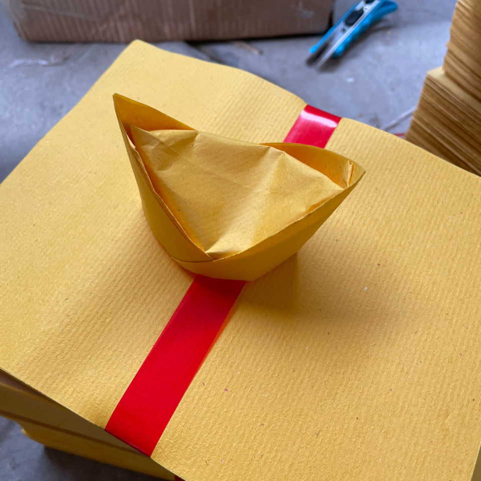 黄表纸烧纸符纸折元宝纸黄纸表文纸纸钱打表纸祭祀佛教用品批