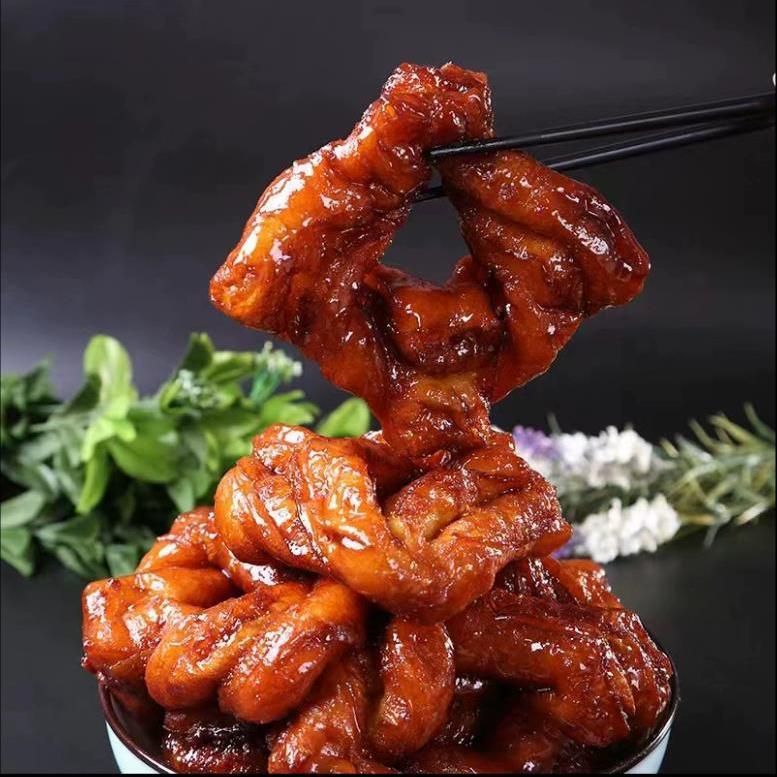 巴盟传统糖麻叶油炸内蒙古河套特产 巴盟点心老式口感