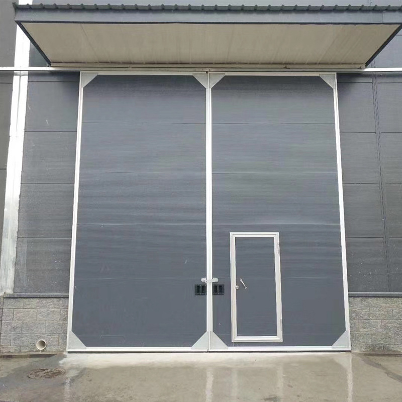 工业门 车间彩钢大门 工业保温平开门工厂车间仓库电动工业门