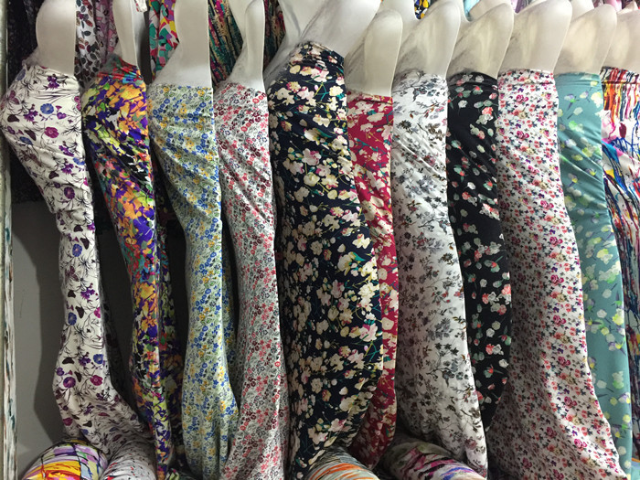 60支棉绵绸人造布料竹节棉芦荟棉绸裙子服装面料