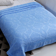 老式毛巾被单人夏被棉空调被夏凉被双人午睡毛巾毯床单