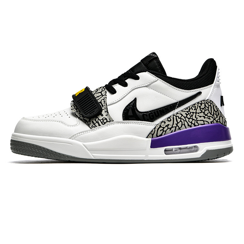 严选aj312单男鞋莆田正品a低帮纯原篮球鞋复活节实战球鞋粉白女鞋