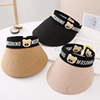 children Sunscreen Visors baby Hat summer girl Visor Sun hat Versatile Little Bear Straw hat