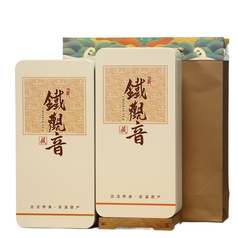 安溪铁观音茶叶礼盒装新茶浓香型秋茶袋装福建高山乌龙500g批发