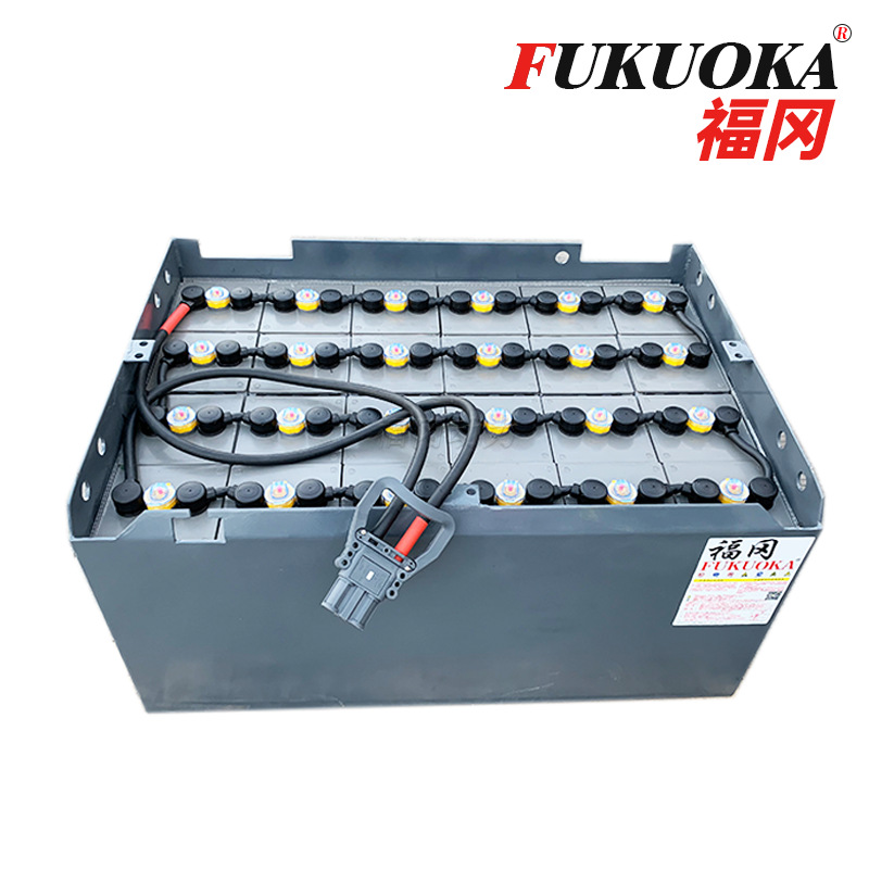 TCM叉车电池FUKUOKA电动叉车电瓶公司网价铅酸水电瓶加液方便浮标