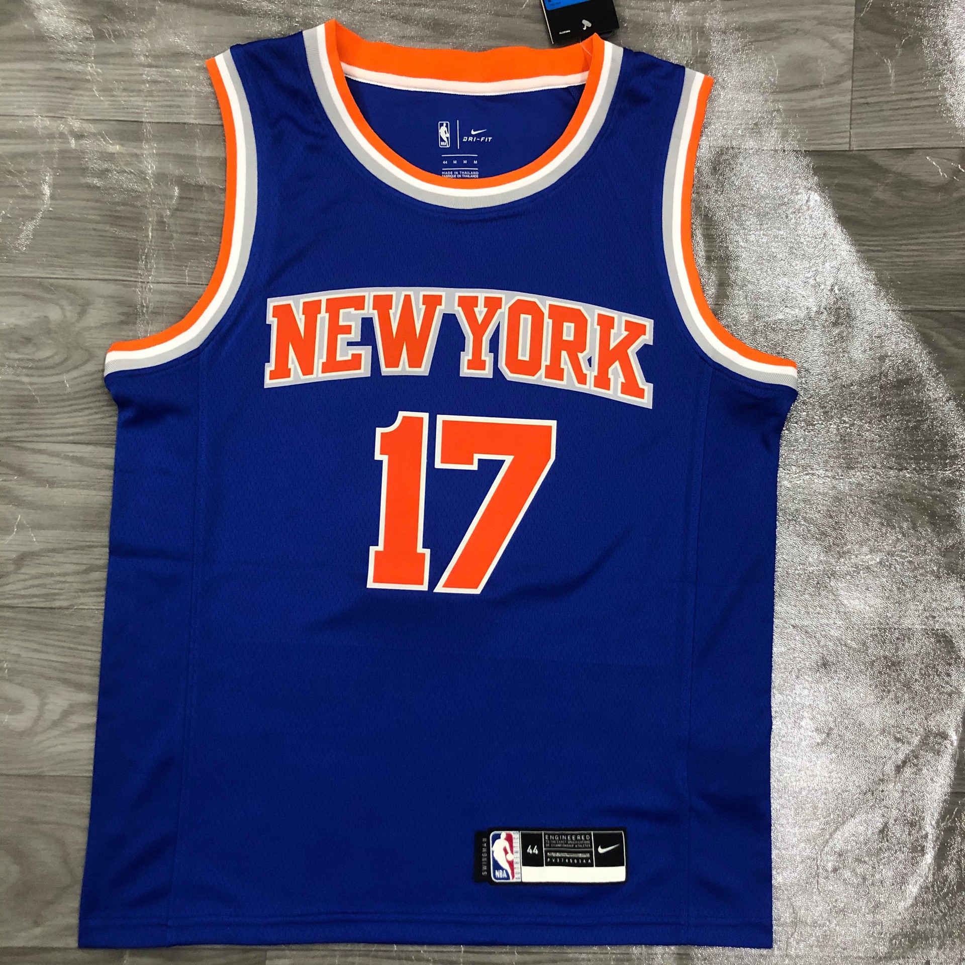 篮球服尼克斯队 白色 7号 安东尼17号 林书豪nba球衣一件代发