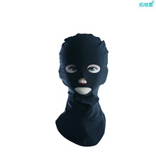 脸基尼游泳防晒面罩全脸泳帽男女玩水浮潜水漂流护脸头套遮全脸户