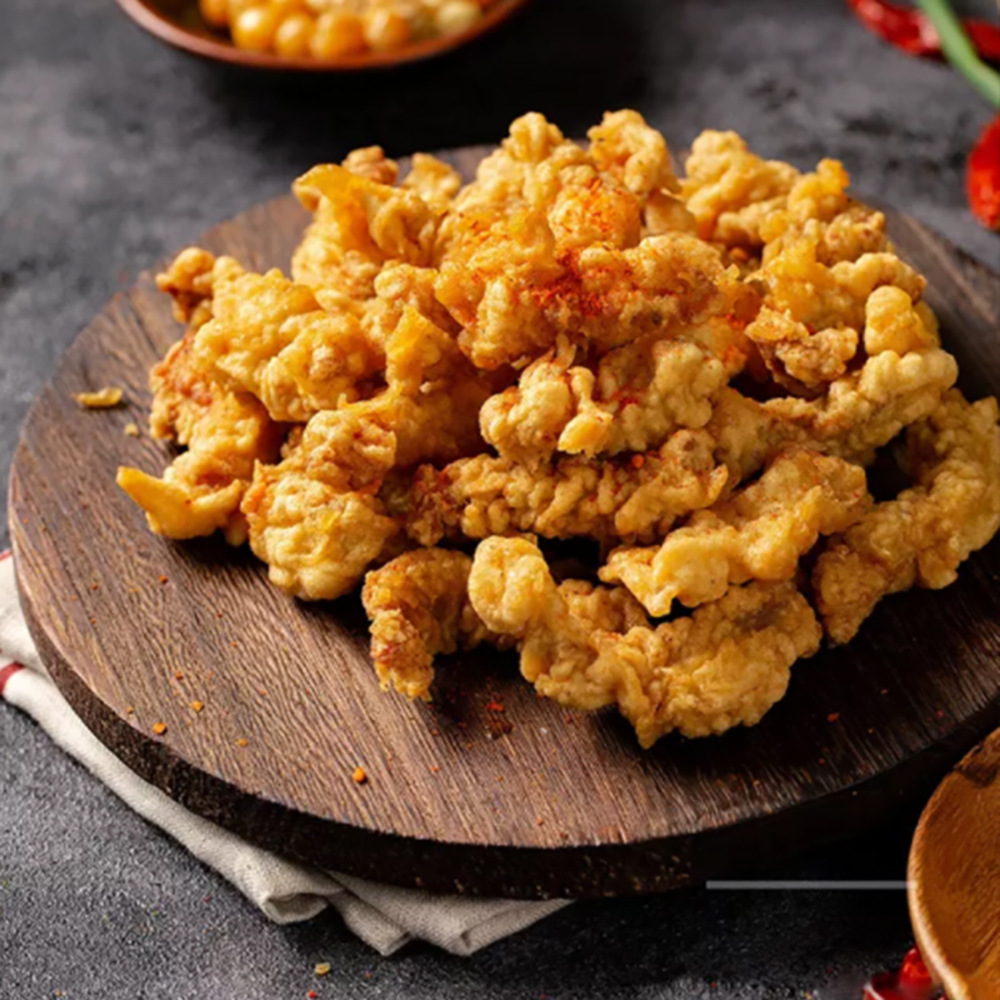新成美好味小酥肉1kg油炸小吃半成品炸肉椒麻盐里脊火锅批发商用