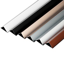 型直角包边条钛铝合金不锈钢阳角封边收口收边金属装饰线护角条
