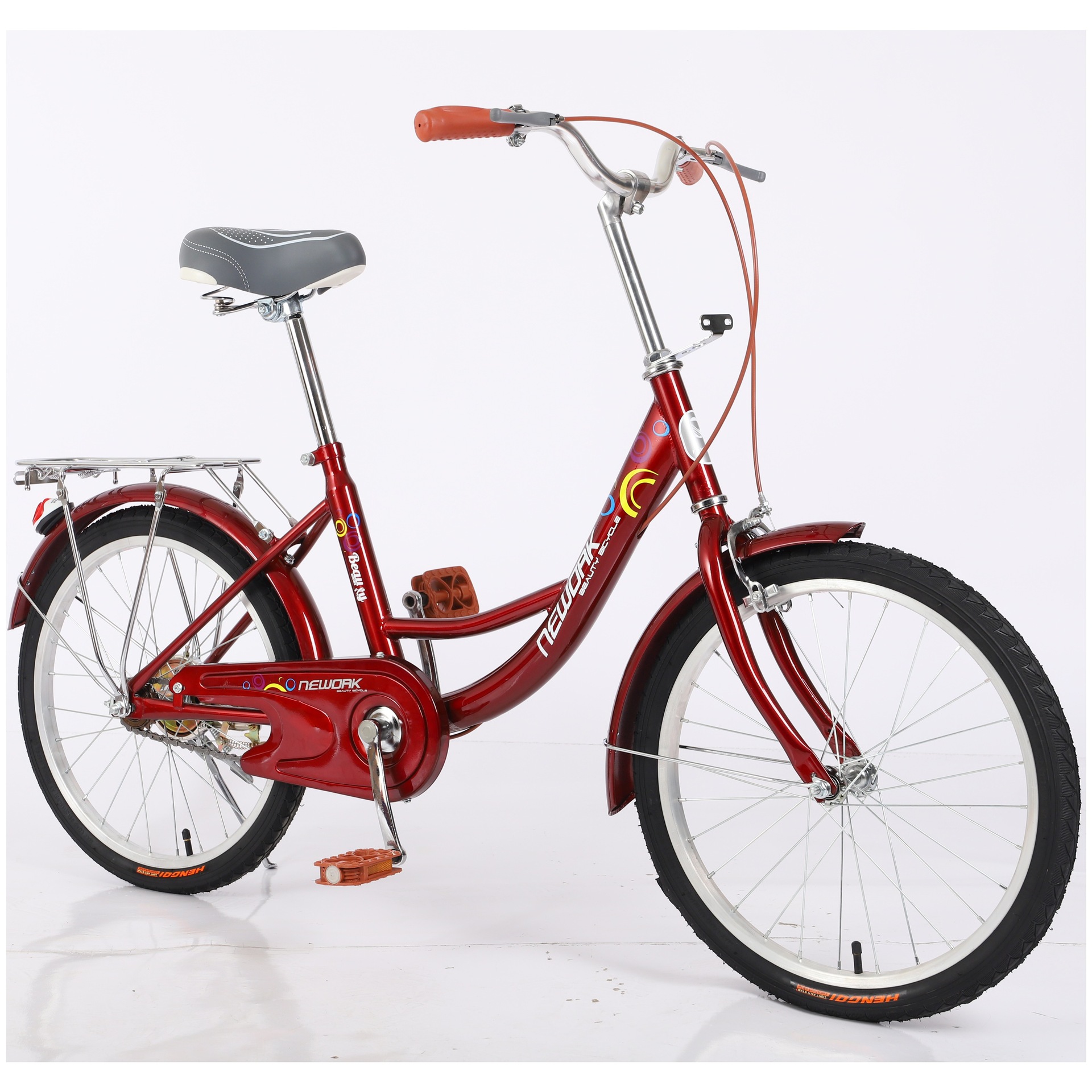 20寸梦幻芭蕾城市休闲上班族男女骑轻便自行车/公主单车学生车