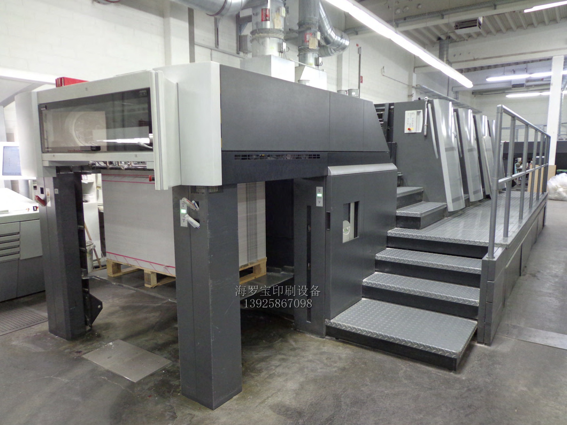 海德堡印刷机xl105-4 四色印刷机 二手印刷机