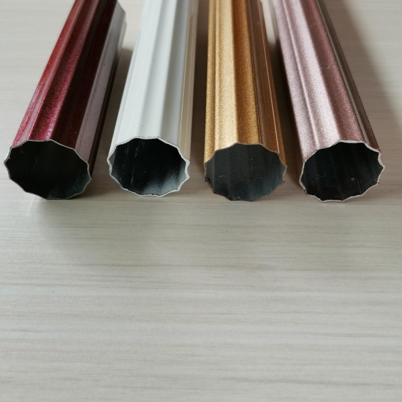 厂家供应锌合金晶泳罗马杆窗帘杆窗帘轨道滑道配件批发