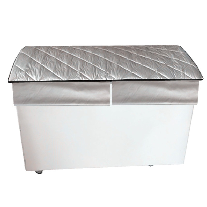 冰柜上面的盖布遮阳布冰箱防晒隔热罩阳台隔热膜防尘盖布散热防雨