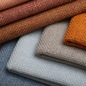 粗麻布料 素色涤棉加厚棉麻沙发面料仿麻布抱枕装饰面料 厂家直销