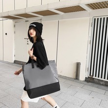 2022潮牌新款旅行布包韩版休闲短途旅行袋跨境手提斜挎健身女包包